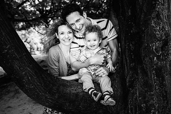 Famlienshooting outdoor