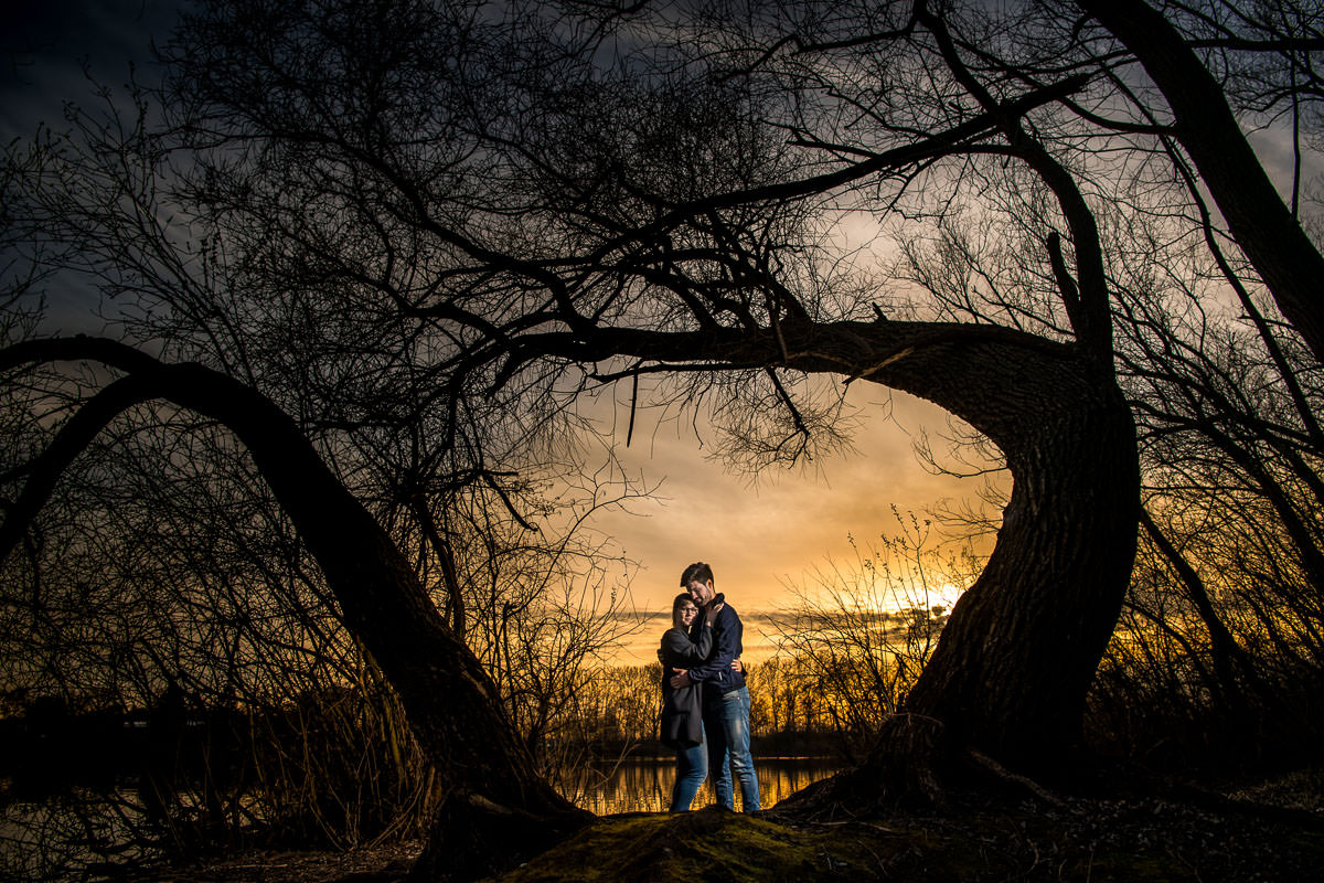 Paarshooting outdoor